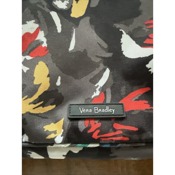 Vera Bradley Splash Floral Pattern Triple Zip Hipster 12x12x2 - Picture 3 of 5